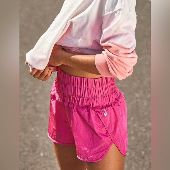 Free People Pants - Free People The Way Home Shorts in Passionfruit Size Medium